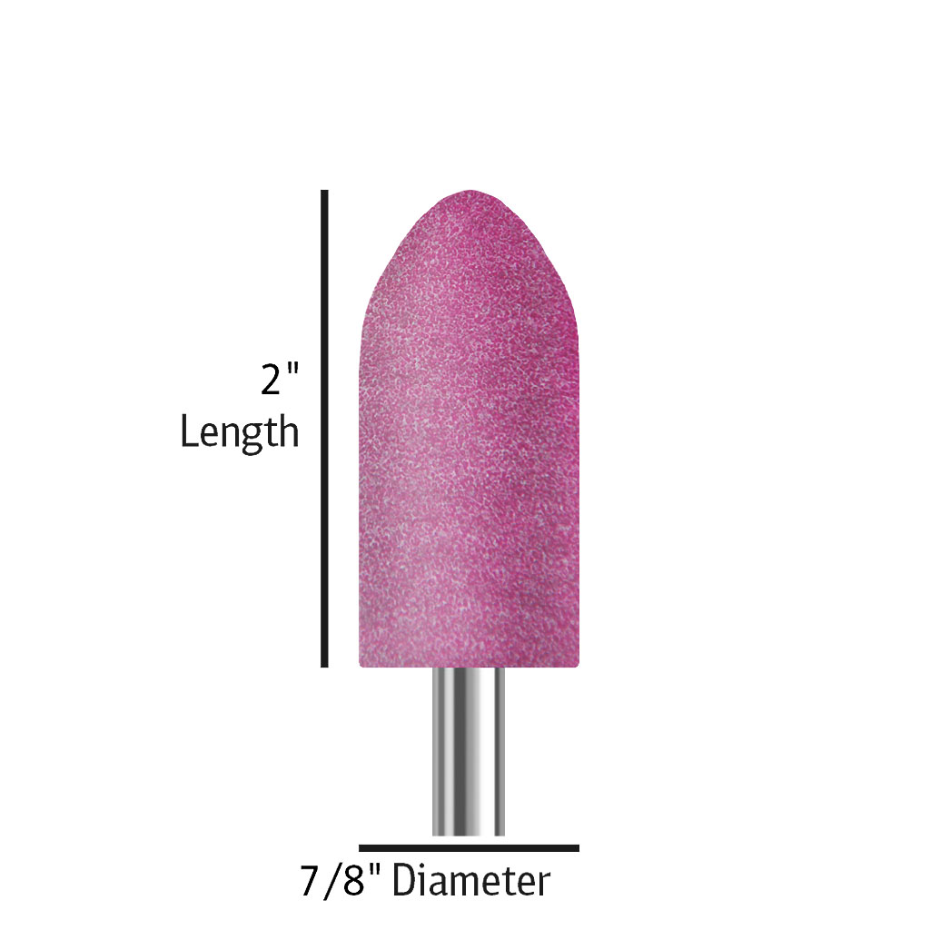 A011 Pink size 2 inch length and 7/8 inch diameter