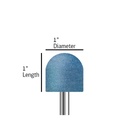 A021 Blue size 1 inch length and diameter with round top