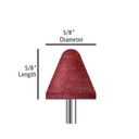 B041 Red taper size 5/8 inch length and diameter