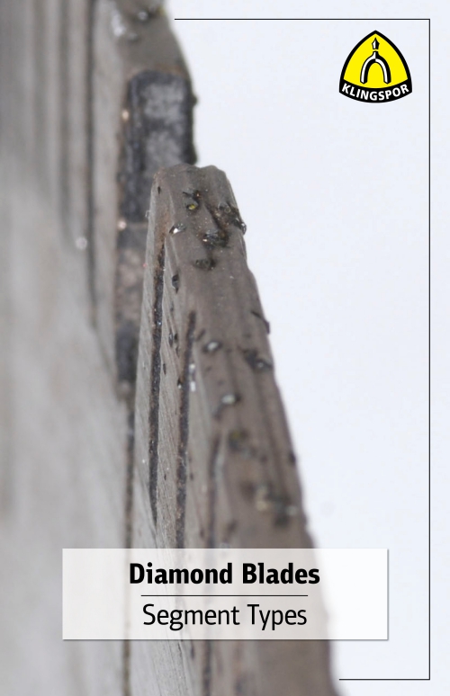 Diamond Blade Segment Types