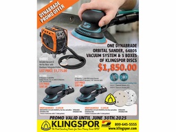Limited Dynabrade Mini Raptor 2 Bundle Promotion