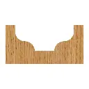 3608 Cut Shape 1 - Flat