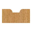 3608 Cut Shape 3 - Flat