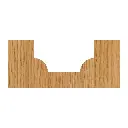 5610 Cut Shape 2 - Flat