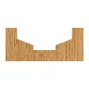5645 Cut Shape 2 - Flat