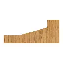 6000B Cut Shape 1 - Flat