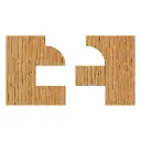 6001 Cut Shape 1 - Flat