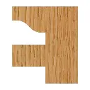 6002B Cut Shape 1 - Flat