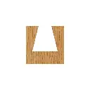 D14-51X8 Cut Shape 1 - Flat