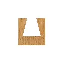 D14-55 Cut Shape 1 - Flat