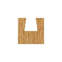 D8-250 Cut Shape 1 - Flat