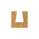 D8-375 Cut Shape 1 - Flat