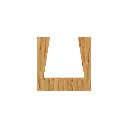 D9-376 Cut Shape 1 - Flat