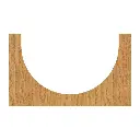 1417 Cut Shape - Flat
