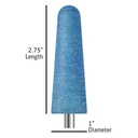 A003 Blue taper, size 2-3/4 inches length and 1 inch diameter