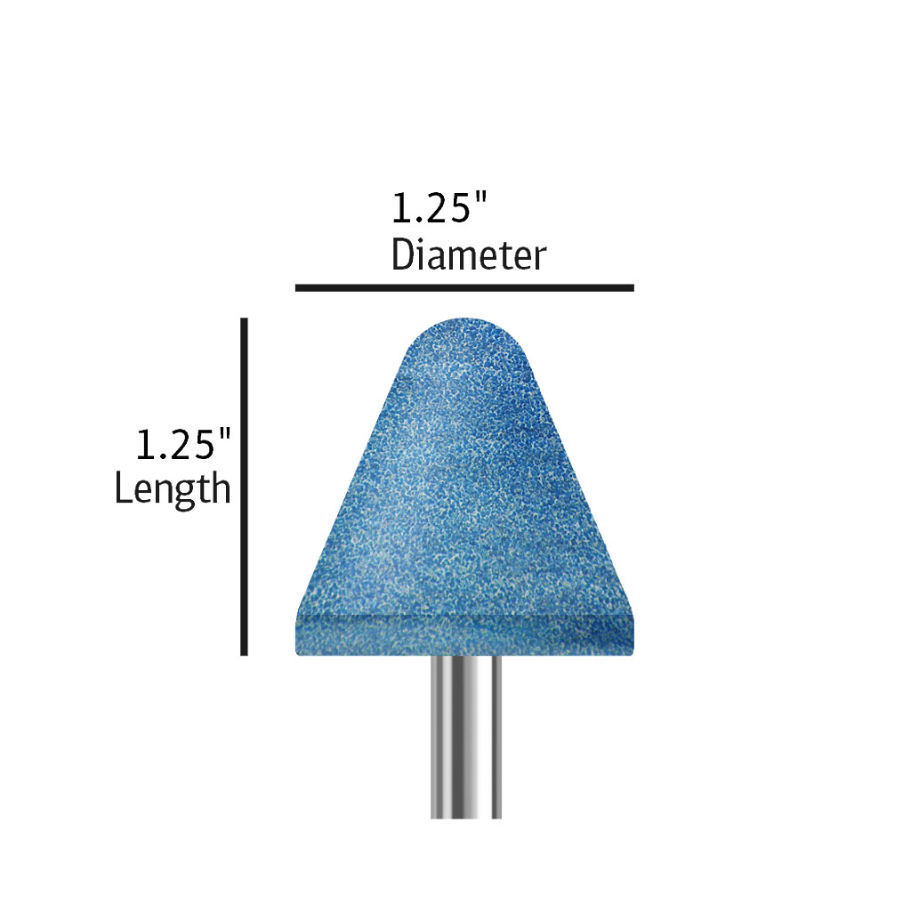 A004 Blue taper, 1-1/4 inches length and diameter