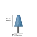 A005 Blue taper, size 1-1/8 inch length and 3/4 inch diameter