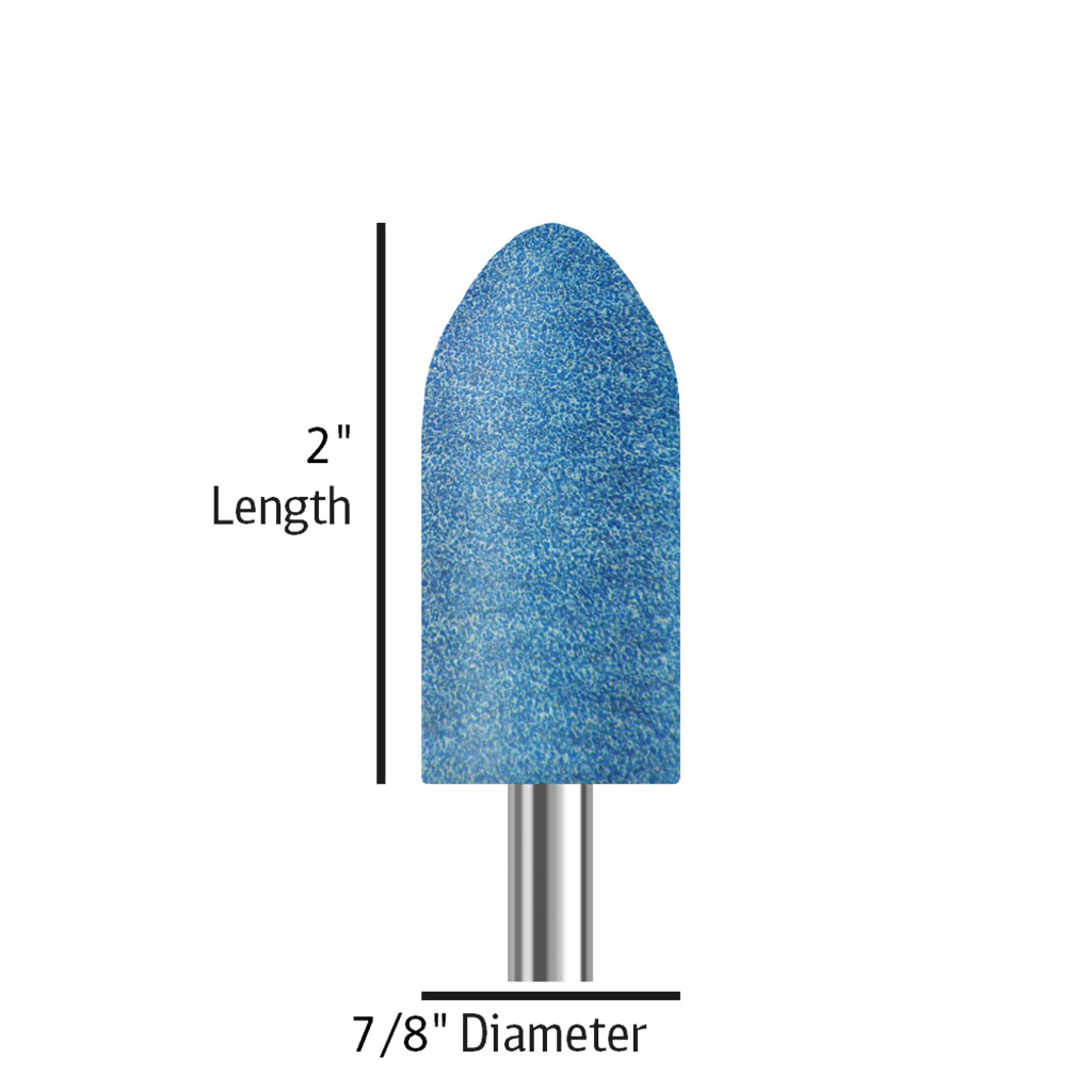 A011 Blue size 2 inch length and 4/8 inch diameter
