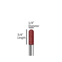 A024 Red size 3/4 inch length and 1/4 inch diameter with round top