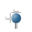 A025 Blue ball size 1 inch diameter