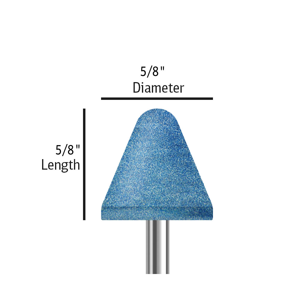 B041 Blue taper size 5/8 inch length and diameter