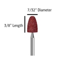 B044 Red taper size 3/8 inch length and 7/32 inch diameter