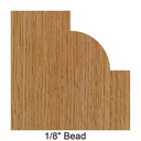 2040B - 1/8 Inch Bead (Flat)