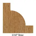 2042B - 3/16 Inch Bead (Flat)