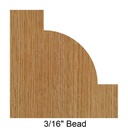 2044B - 3/16 Inch Bead (Flat)