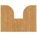 2052 Cut Shape 2 - Flat