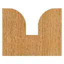 2058 Cut Shape 2 - Flat