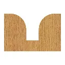 2064 Cut Shape 2 - Flat
